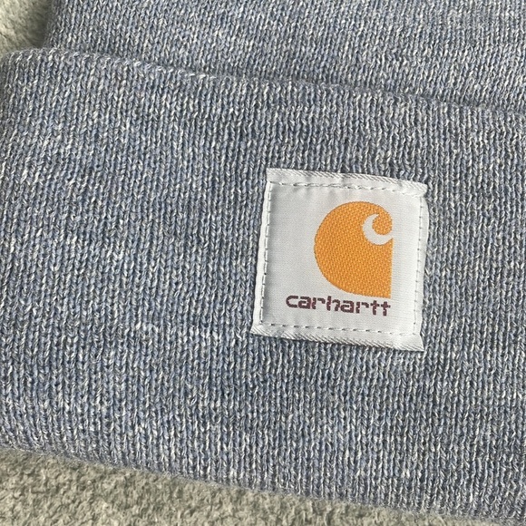 - ✖️NEW STOCK ⭐️ BLUE SLATE POM CARHARTT  hat …NEW - Picture 2 of 7